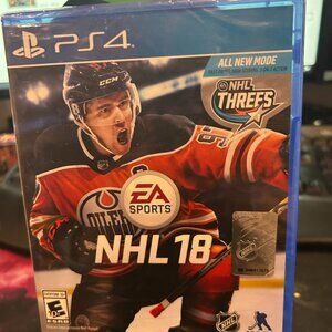 PS4 - NHL 18 - New and Factory Sealed